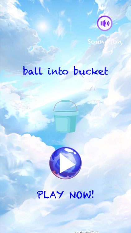 Ball into bucket
