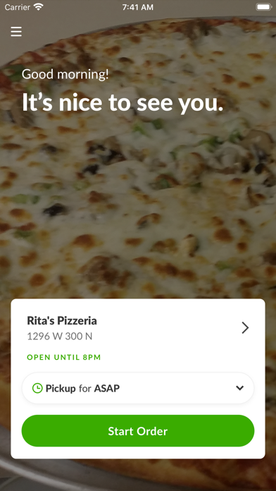 How to cancel & delete Rita's Pizzeria from iphone & ipad 2