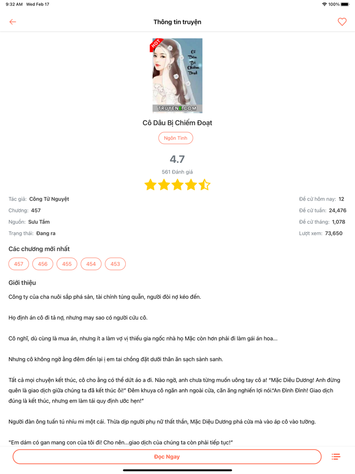 Truyện Full - Online - Offline