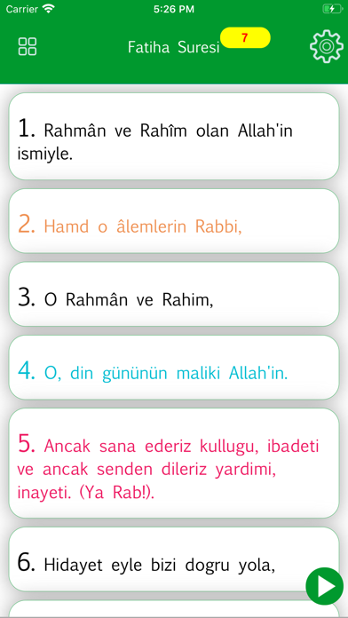 Turkish Quran - Holy Qu'ran screenshot 2