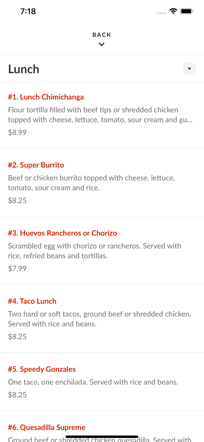 Mi Sombrero Mexican Restaurant