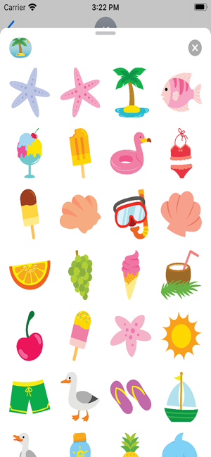 Summer Sun Sticker Pack(圖3)-速報App