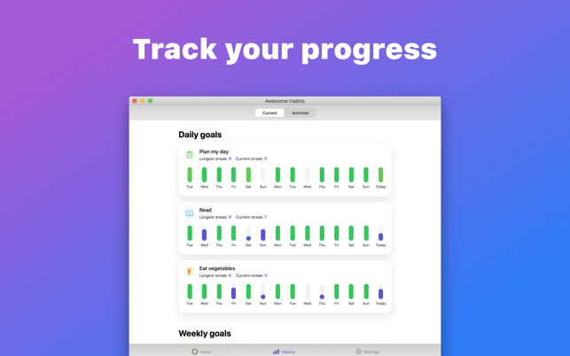 Awesome Habits: Habit Tracker(圖5)-速報App