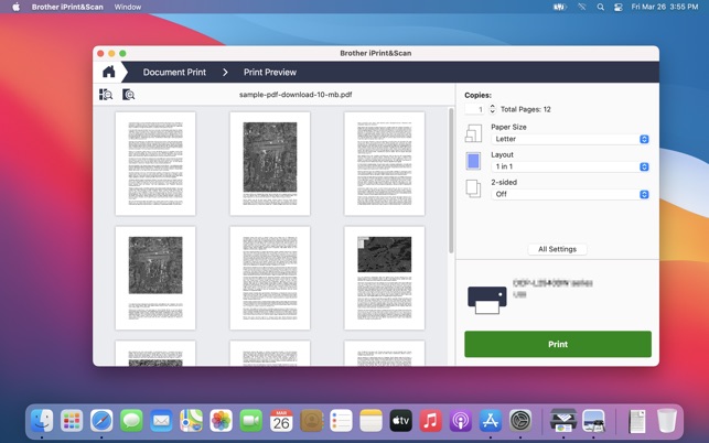 Brother iPrint&Scan on the Mac Store