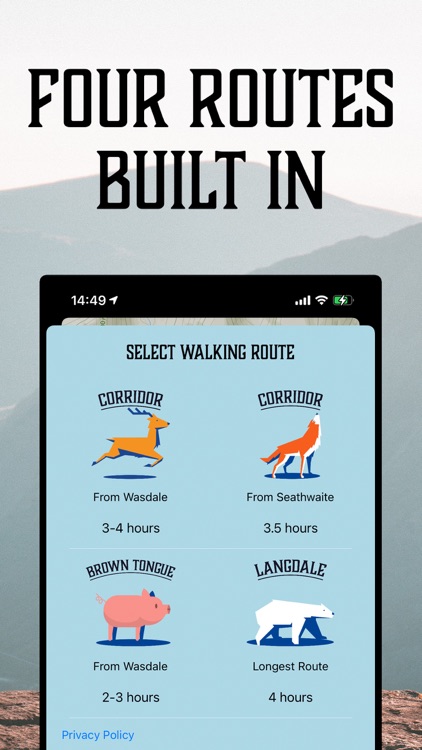 Scafell Pike Offline Map