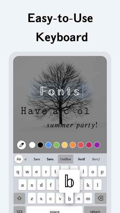 FontsX - Fonts&Emoji keyboard screenshot-3