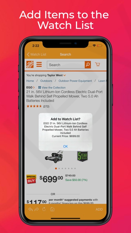 Price Tracker for Home Depot screenshot-3