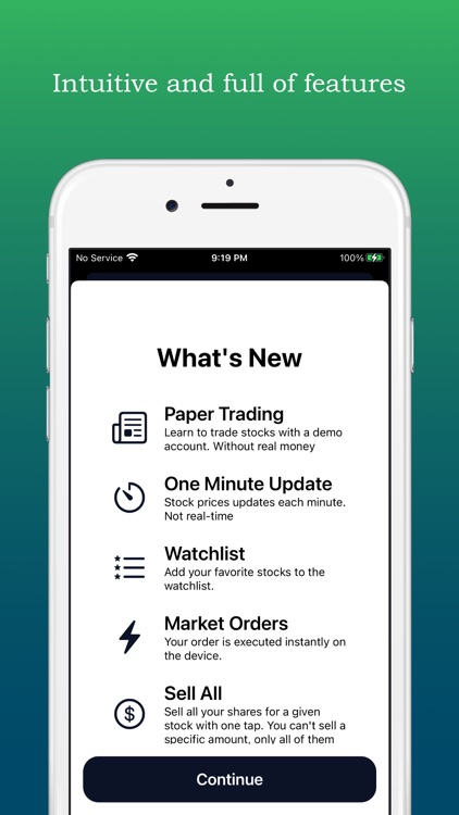 Paper Trading: Stock Simulator