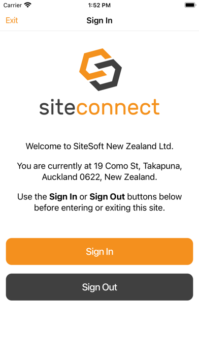 SiteConnect Visitor Kiosk screenshot 3