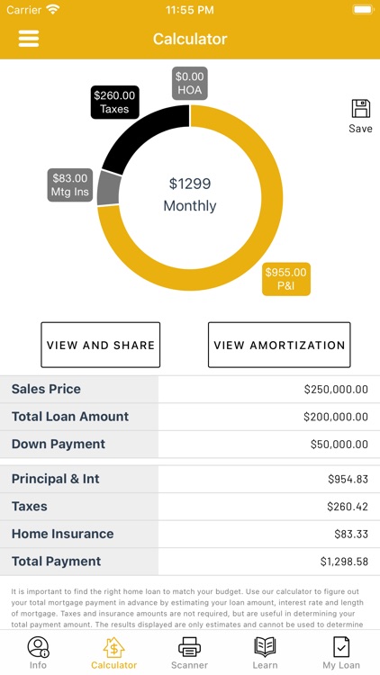 ISB EZ Mortgage Application screenshot-3