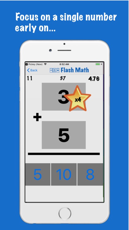 Flash Math: Rapid Recall Game