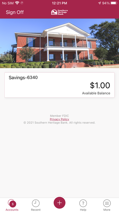 How to cancel & delete Southern Heritage Bank Mobile from iphone & ipad 2