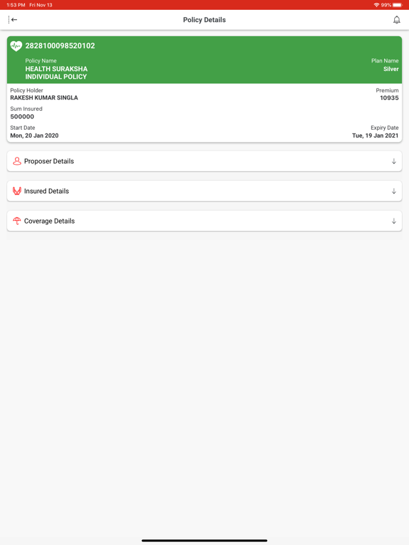 HDFC ERGO Insurance App screenshot 2