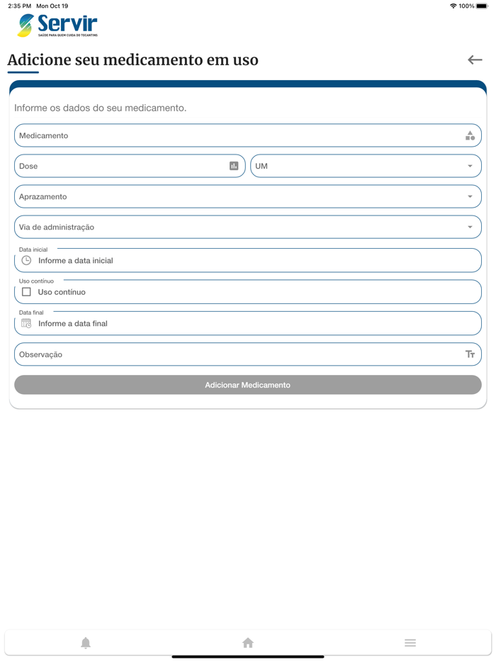 Servir Beneficiário