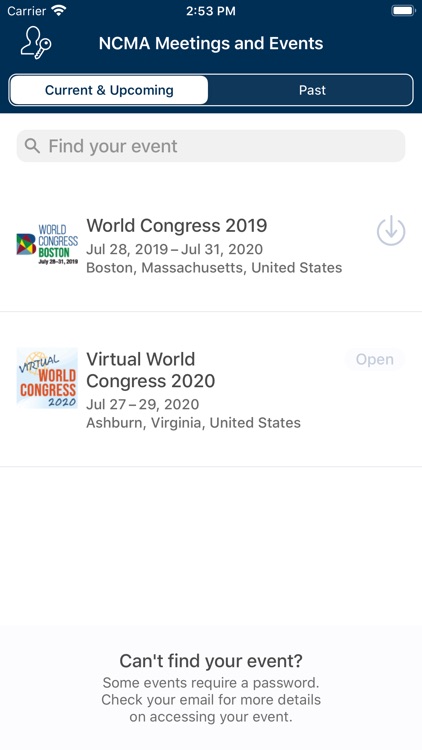 NCMA Meetings and Events