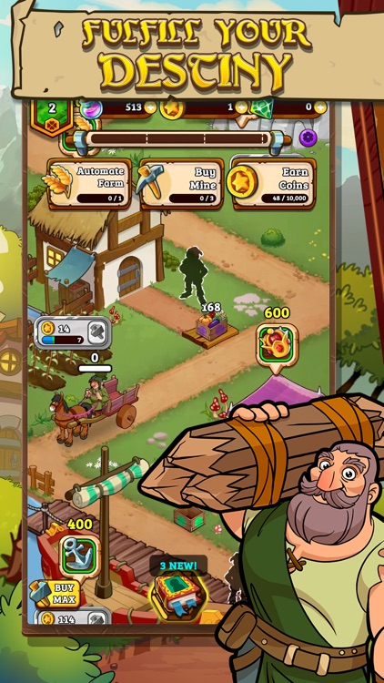 Royal Idle: Medieval Quest screenshot-0