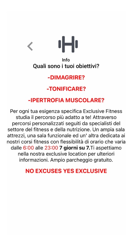 Exclusive Fitness Scafati screenshot-3