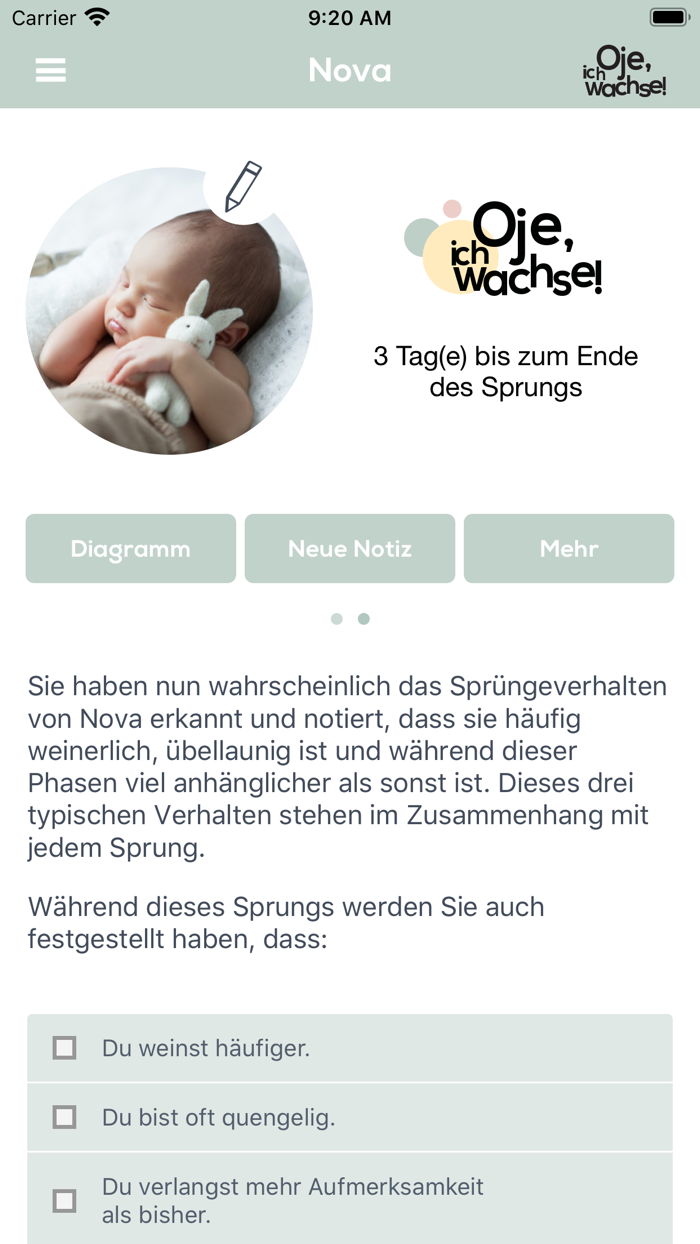 Oje, ich wachse - DE