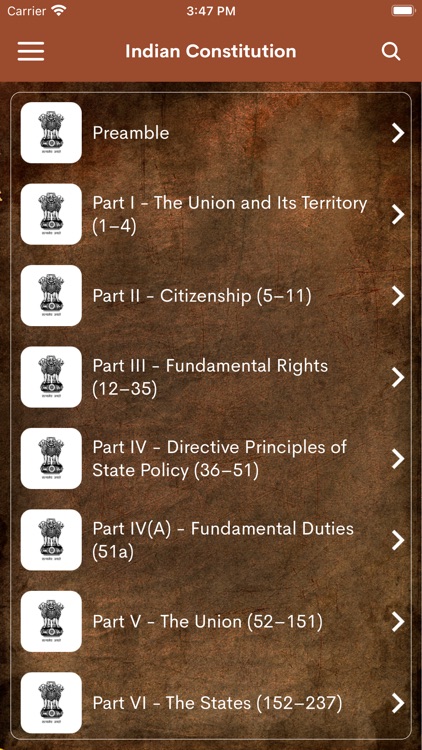 Indian Constitution - Offline