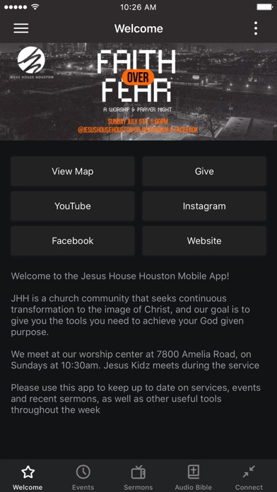 How to cancel & delete Jesus House Houston from iphone & ipad 1