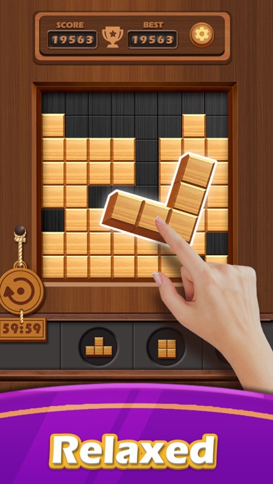 Wood Cube Puzzle - Relaxing screenshot 3