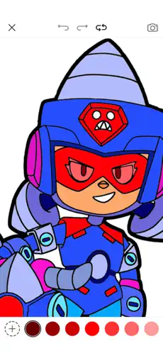 Captura de Pantalla 2 Starz - Brawl Stars Coloring iphone