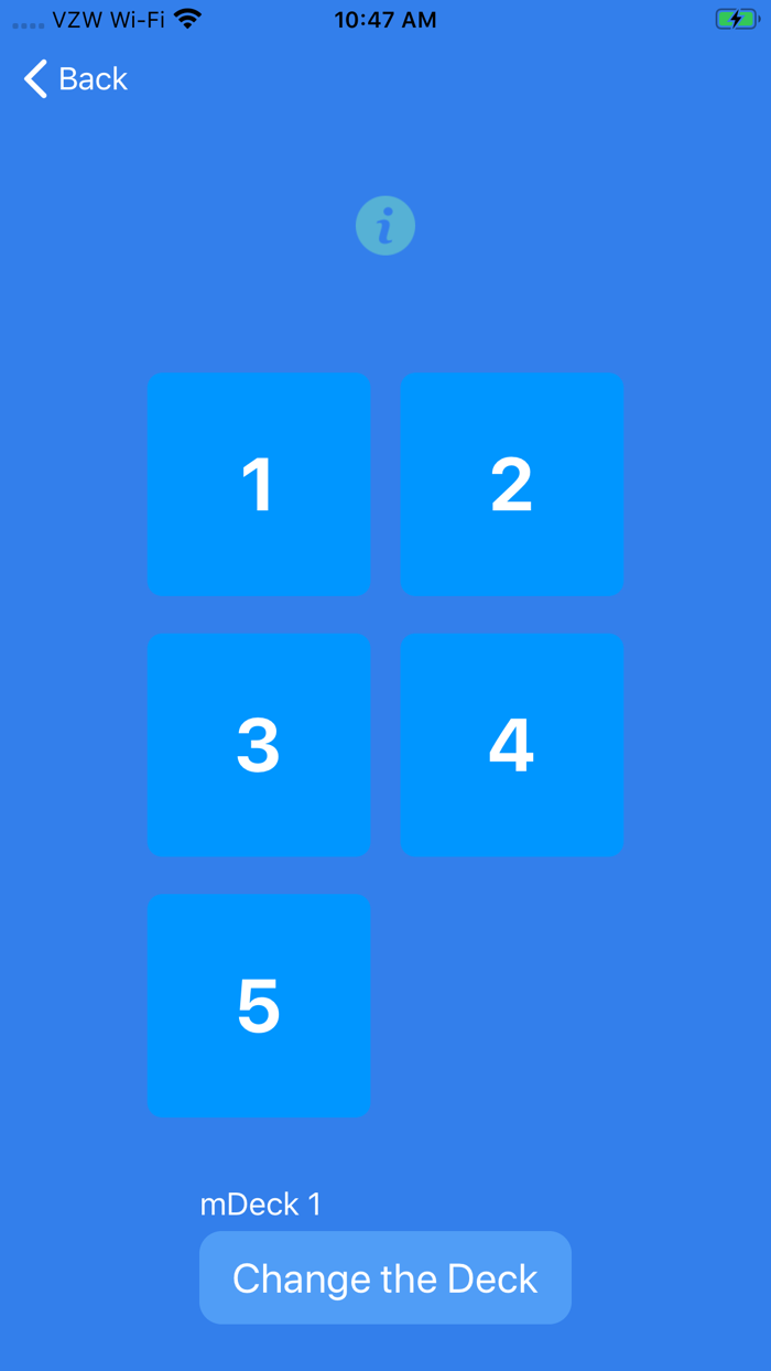 Any Card at Any Number