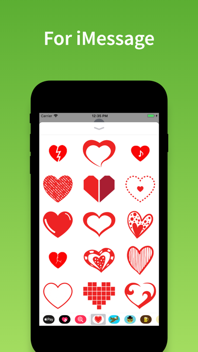 Hearts - Stickers & emoji screenshot 3