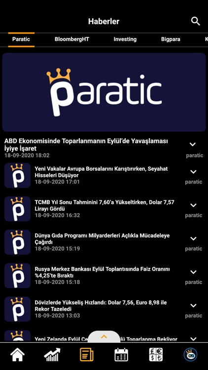 Paratic Piyasalar Doviz Borsa By Rss Interactive