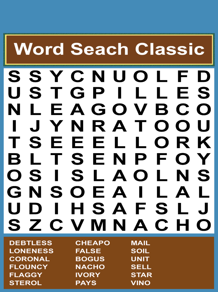 Word Search Classic ▸