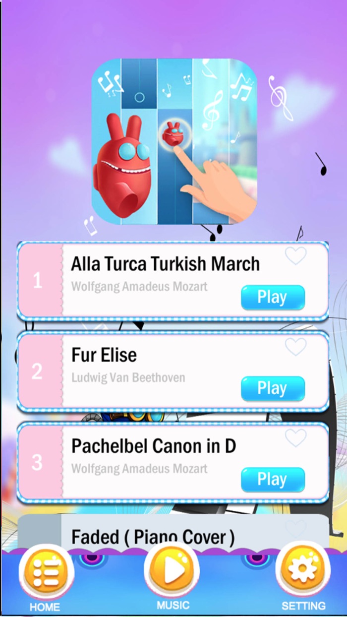 Piano Among  Tiles Impostor