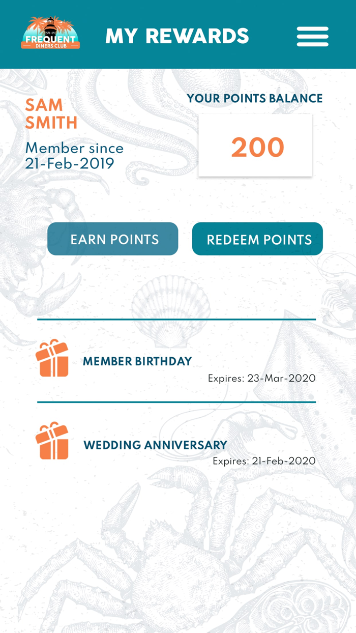 Frequent Diners Club