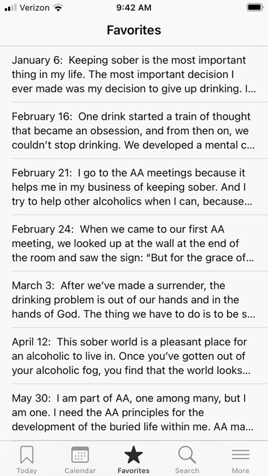 Twenty-Four Hours a Day: Classic Meditations for People in Recovery Screenshot 2