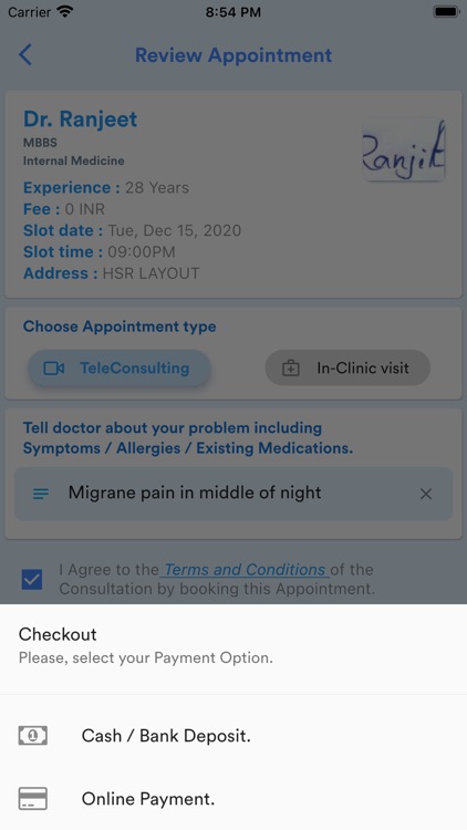 eSeeDoc-Consult doctor online screenshot-7
