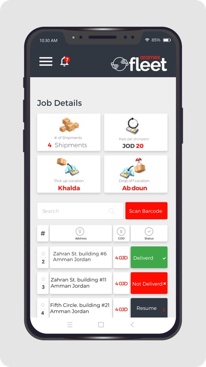 Aramex Fleet screenshot-5