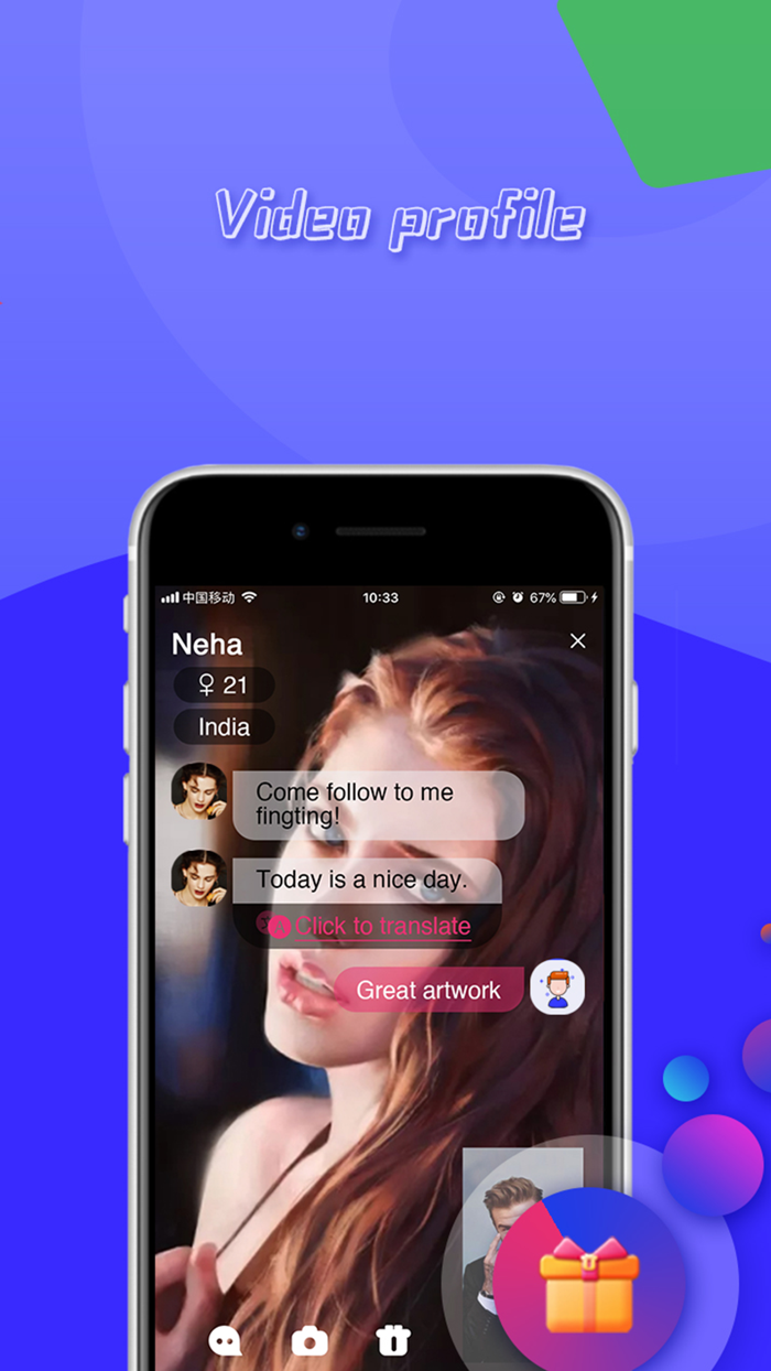 Lila - Make Friends worldwide