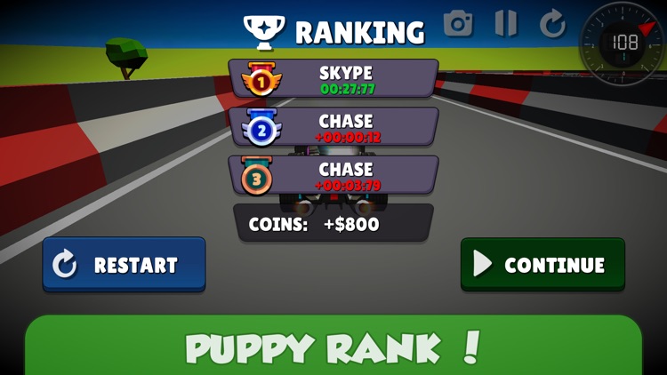 F1 Paw Racing Challenge screenshot-4