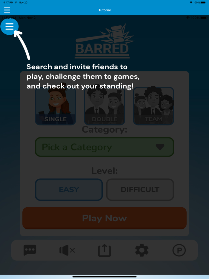 BARRED Bar Exam Prep Game