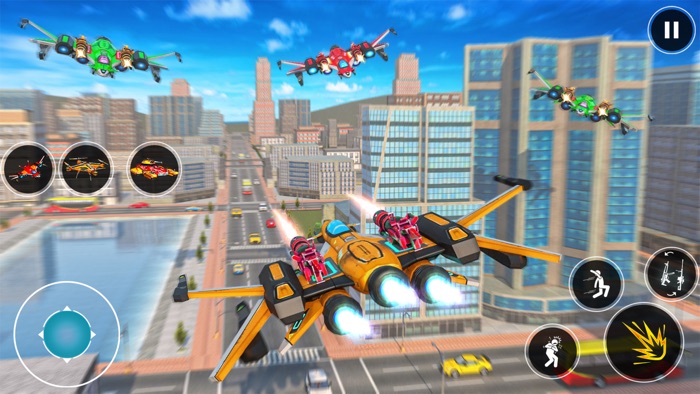 Multi Robot Jet Transform