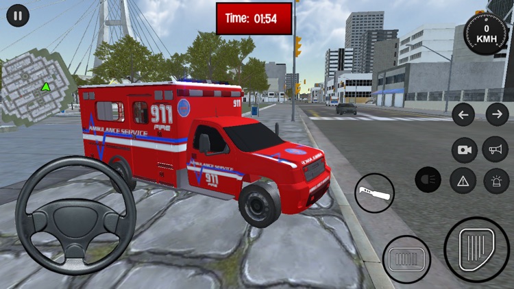 Ambulance Drive Simulator 2021 screenshot-3