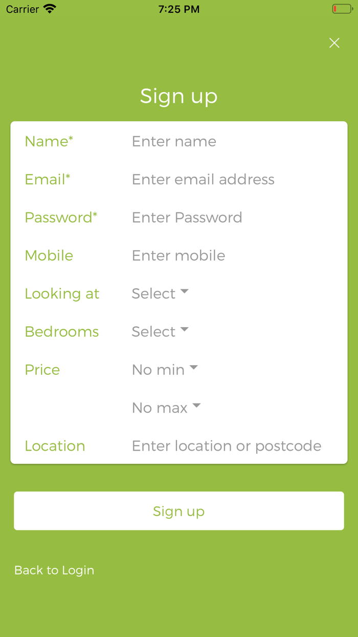 Black Horse property holdings