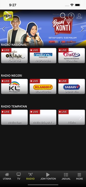 Radio rtm klik Sabah FM