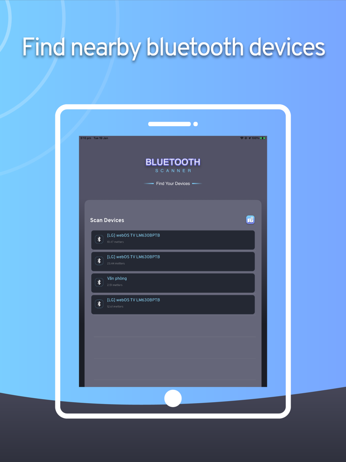Bluetooth BLE Device Finder ai