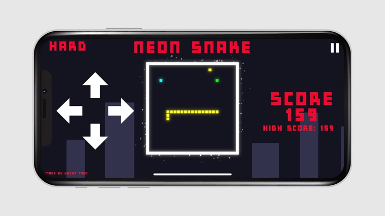 NEON SNAKE GAME screenshot-3