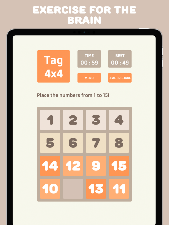 Classic 15 Puzzle Challenge