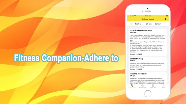 Fitness Companion-Adhere to