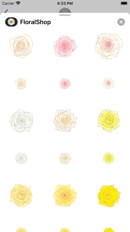 FloralShop: Flower Stickers screenshot-5