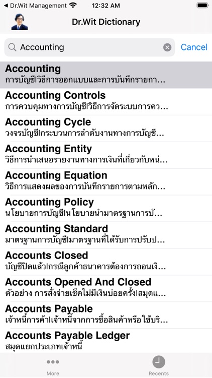 Dr.Wit’s Accounting Dictionary