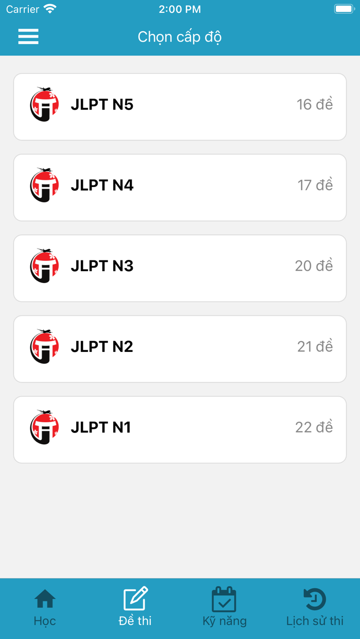 Đề Thi JLPT
