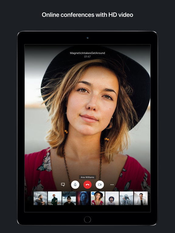 Jitsi Meet iPad Capturas de pantalla